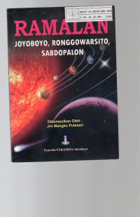 Image of Ramalan: Joyoboyo, Ronggowarsito, Sabdopalon